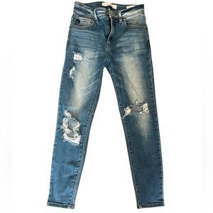 KanCan Distressed Light Blue Skinny Jeans